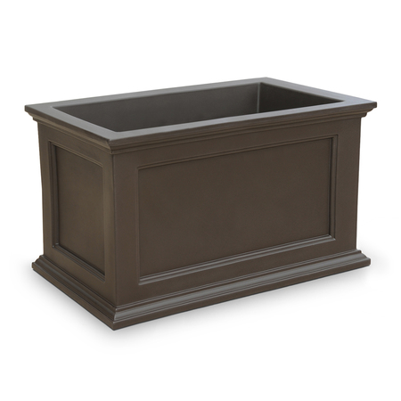 Mayne Fairfield Patio Planter 20x36 - Espresso 5826-ES